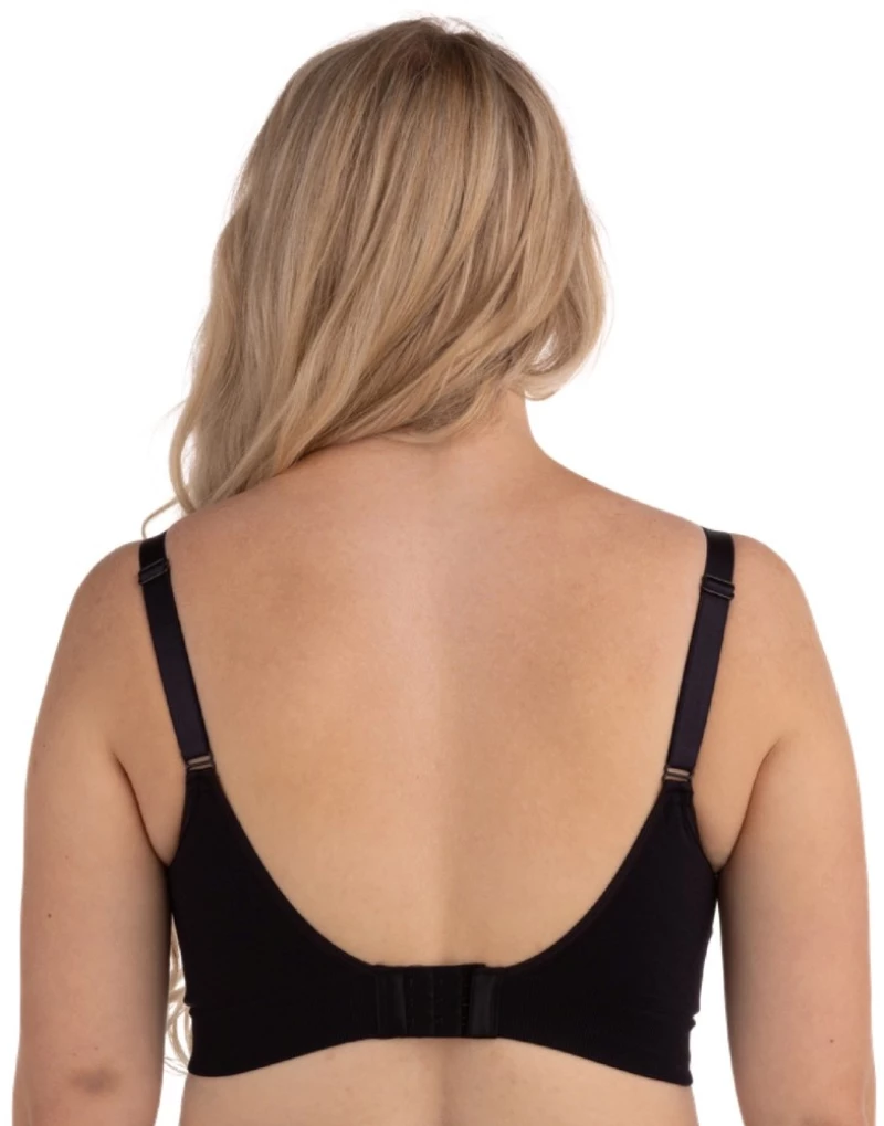 Carriwell 2 Pack Σουτιέν Θηλασμού Χωρίς Ραφές (Μαύρο/Μπεζ)  L CW308211