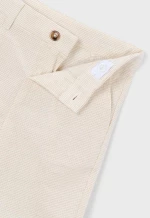 Mayoral Βερμουδα λινη suiting μπεζ 26-03201-047 Αγόρι