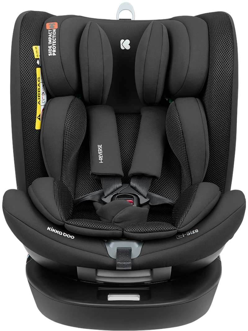 Kikka Boo Κάθισμα Αυτοκινήτου 40-150cm i-Reverse i-SIZE Black 31002100100
