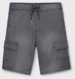 Mayoral Βερμουδα denim cargo γκρι μεσαι 26-06218-034 6218 Αγόρι
