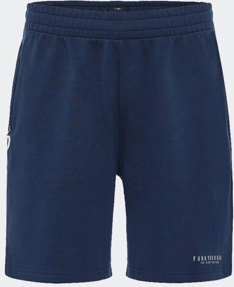 FUNKY BUDDHA Jogger Shorts - FBM013-050-03-NAVY