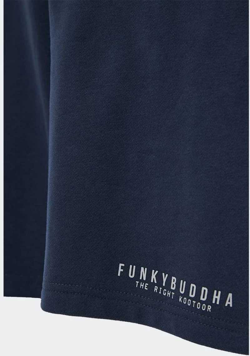 FUNKY BUDDHA Jogger Shorts - FBM013-050-03-NAVY