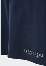 FUNKY BUDDHA Jogger Shorts - FBM013-050-03-NAVY