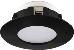 Φωτιστικό Χωνευτό Eglo 900743 PINEDA Μαύρο Ματ (Black Mat) 3000K