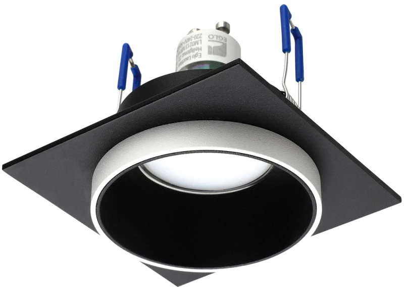 Φωτιστικό Χωνευτό Eglo 900452 CAROSSO Μαύρο Ματ (Black Mat)|Λευκό (White)