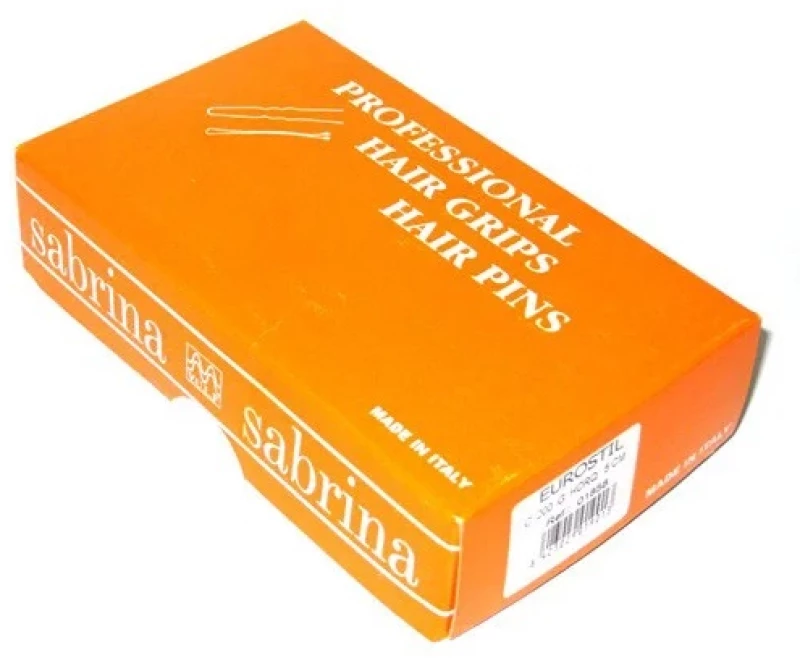 Eurostil Φουρκέτες 5εκ Μαύρες 01858/50 Κουτί 200gr