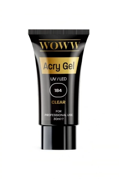 WOWW Cosmetics ACRYGEL Uv/Led 184 Clear 30ml