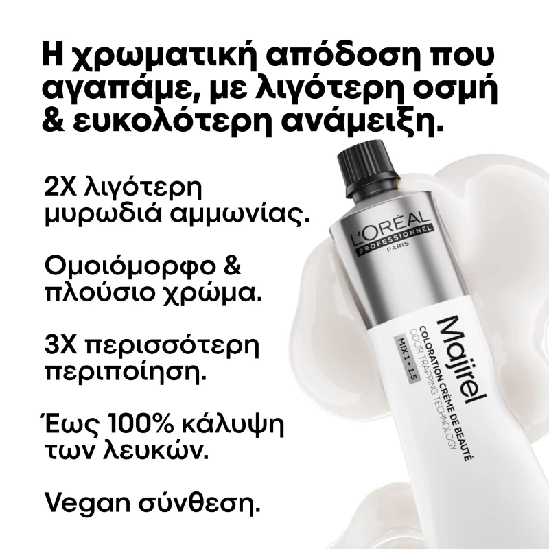 L'Oreal Majirel 8.04 Ξανθό Ανοιχτό Φυσικό Χάλκινο 60ml