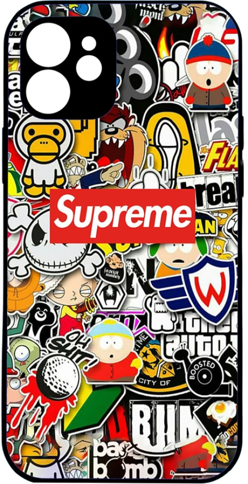 Supreme stickers - iPhone 16 Plus
