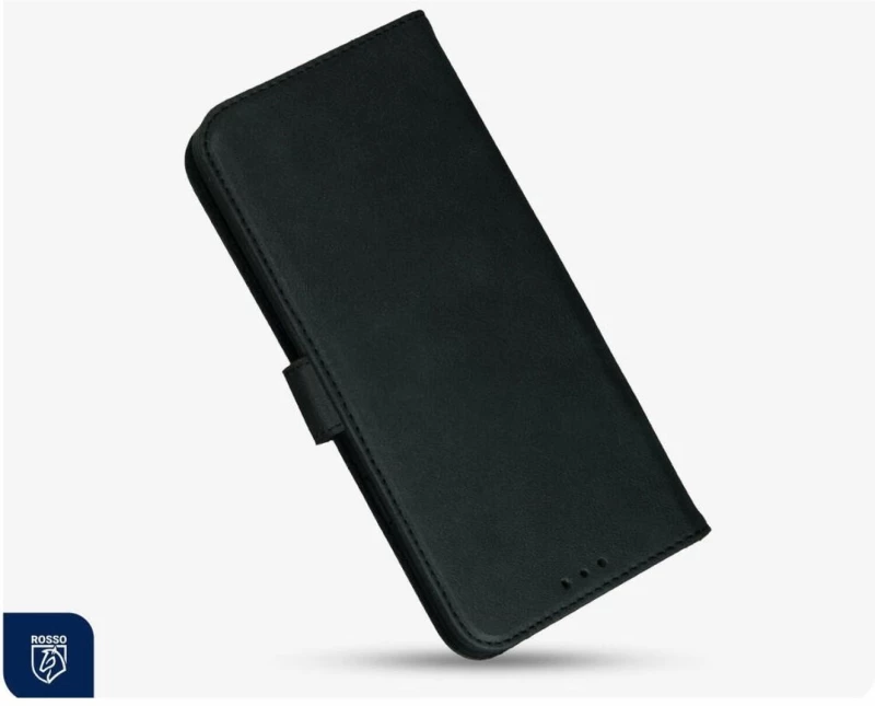 Θήκη Google Pixel 10 Pro XL Rosso Deluxe Δερμάτινο Πορτοφόλι - Black (8719246479397)