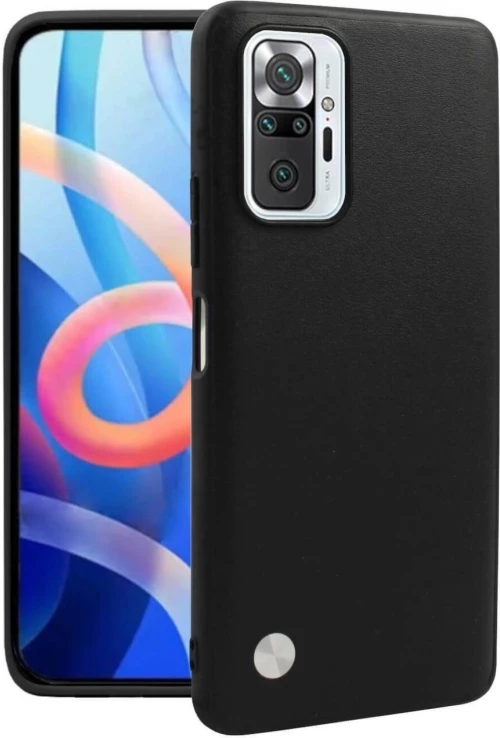 Θήκη Xiaomi Redmi Note 10 Pro Bodycell Vegan Cover Σκληρή - Black (5206015077494)