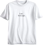 Ανδρική Κοντομάνική Μπλούζα Με Τύπωμα I'm Kenough 527262-1-Λευκό