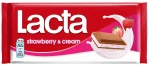 Lacta Σοκολάτα Κρέμα Φράουλα 100gr