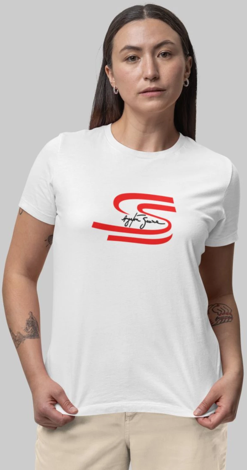 Senna W T-Shirt - BLACK