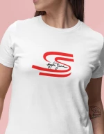 Senna W T-Shirt - BLACK