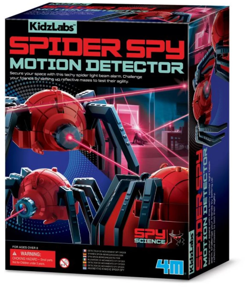 4M Toys Επιστήμη Κατάσκοπος Αράχνη Ανιχνευτής Κίνησης