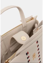 Tommy Hilfiger AW0AW18155-AEO Τσάντα Ώμου-Χειρός Εκρού