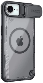 Nillkin Iceblade Prop Magnetic Case with Lens Cover and Stand for iPhone 16e - Black