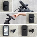 Wozinsky phone holder for bike, motorcycle, scooter black (WBHBK7)