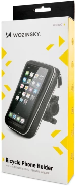 Wozinsky phone holder for bike, motorcycle, scooter black (WBHBK7)