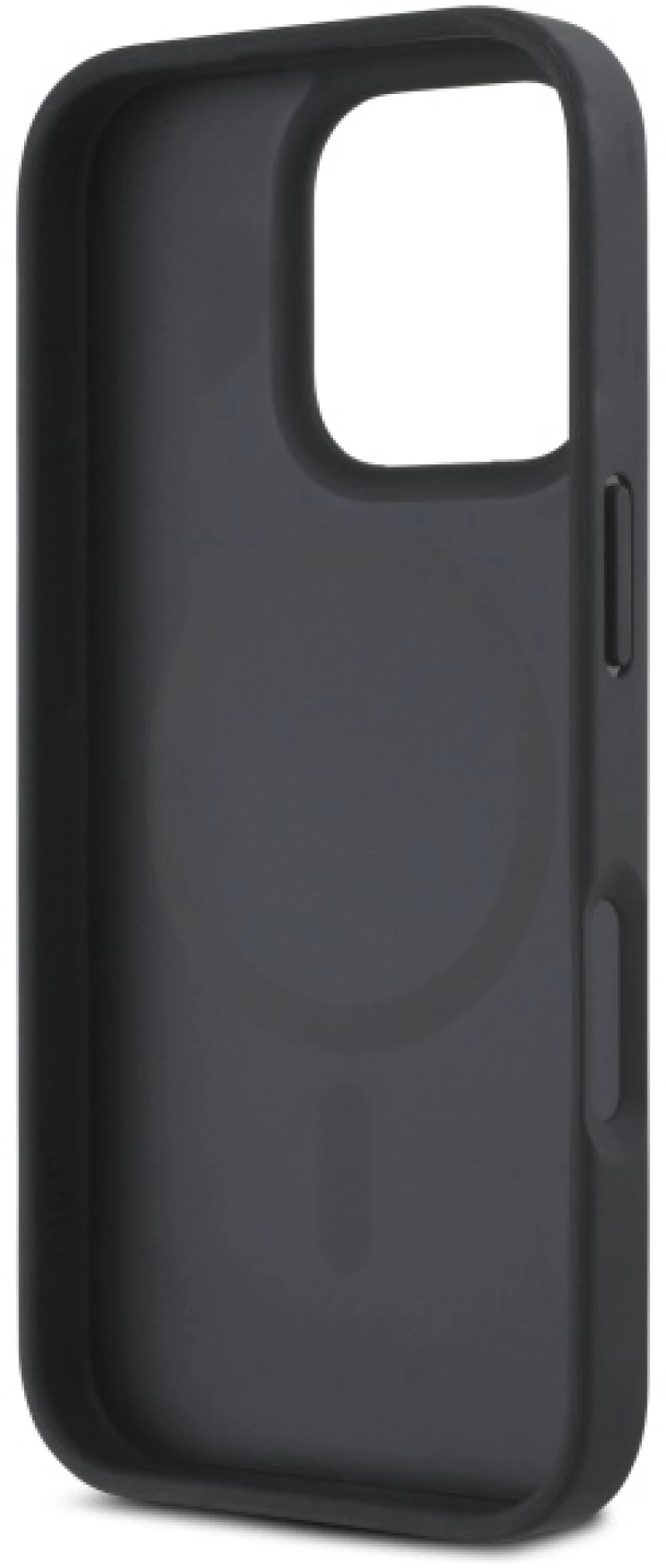 DKNY Repeat Pattern Stack Logo MagSafe iPhone 16 Pro Max Case - Black