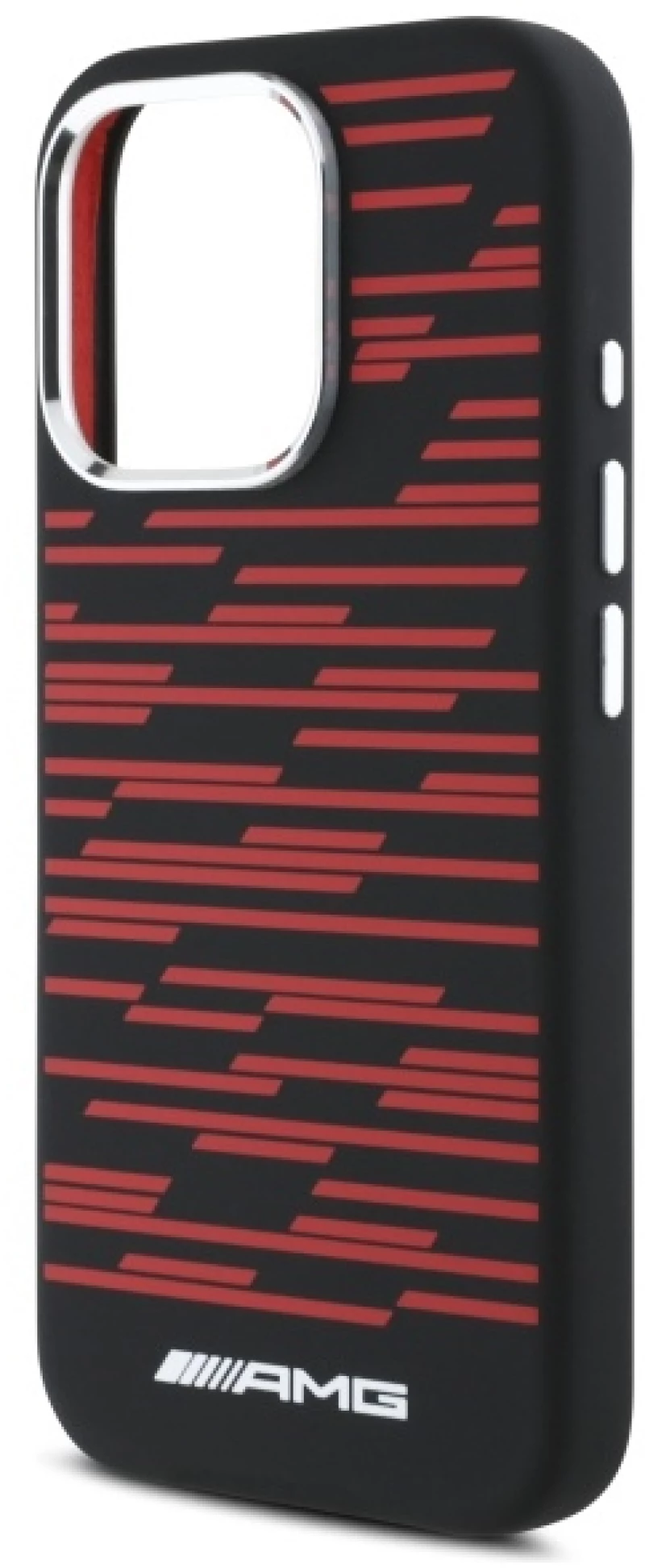AMG Silicone Graphics MagSafe case for iPhone 16 Pro - black