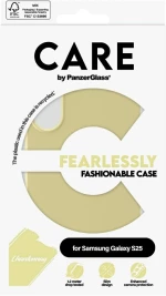 CARE by PanzerGlass Fashion Case for Samsung Galaxy S25 - Yellow