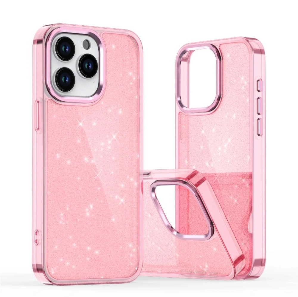 Glitter Case for Samsung Galaxy S25 Edge - Pink