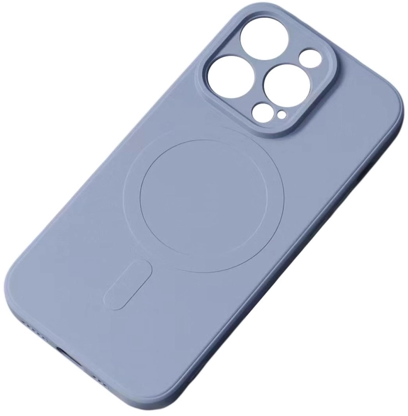 Samsung Galaxy S25 Edge Silicone Case with MagSafe - Gray