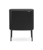 Brabantia 651114 Κάδος Απορριμμάτων Bo Touch 11+23L, Matt Black