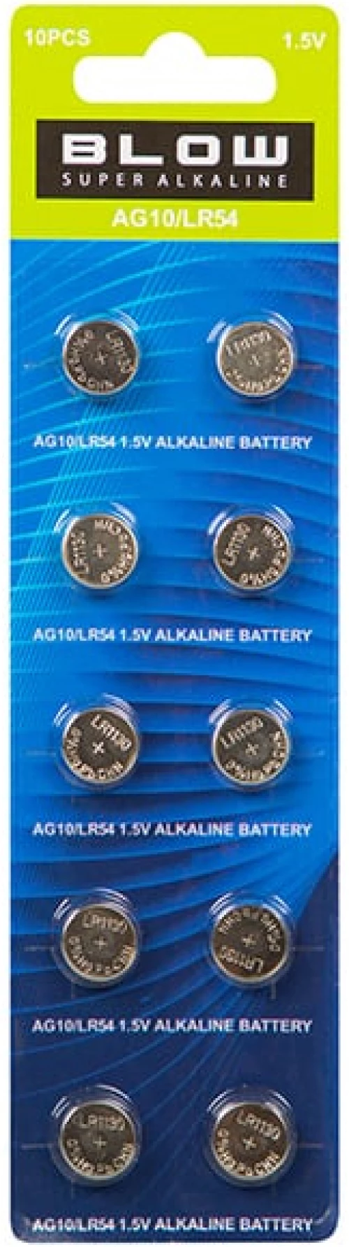 Blow DM-82-641 Μπαταρίες AG10 LR54 (10 τμχ)