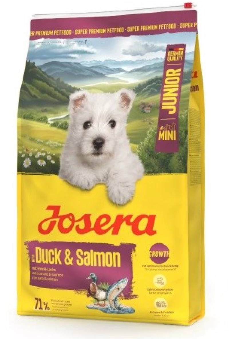 JOSERA Mini Junior Duck & Salmon - dry dog food - 10kg