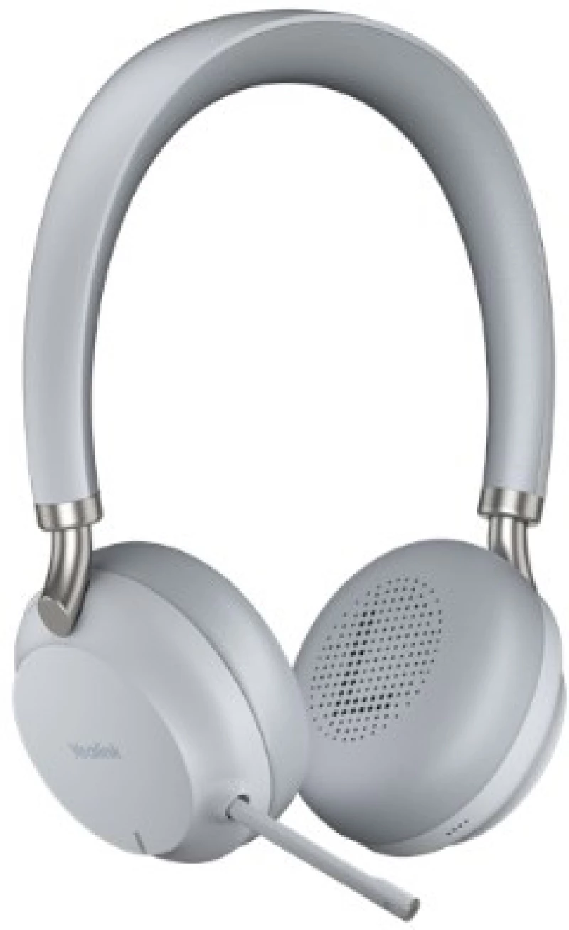 Yealink BH72 Headset Wired & Wireless Head-band Calls/Music USB Type-A Bluetooth Charging stand Light grey