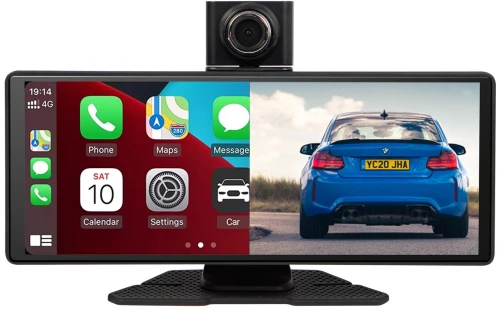Wireless CarPlay5.0 BLOW Multimedia Station with video recorder and rear view camera