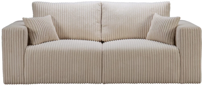 BULLET ΚΑΝΑΠΕΣ 3ΘΕΣΙΟΣ OFF WHITE AMBIENCE 02 232x101x92cm