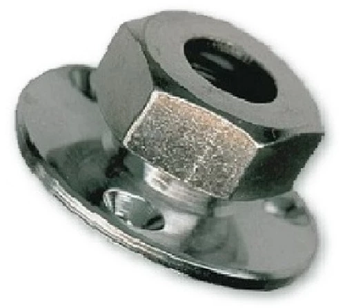 Έξοδος Καλωδίων 12mm Χρωμιωμένη