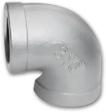 Γωνία 90° 1/2" Θηλυκό-Inox