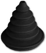 Φούσκα Ντίζας Φ70x105mm - Μαύρο