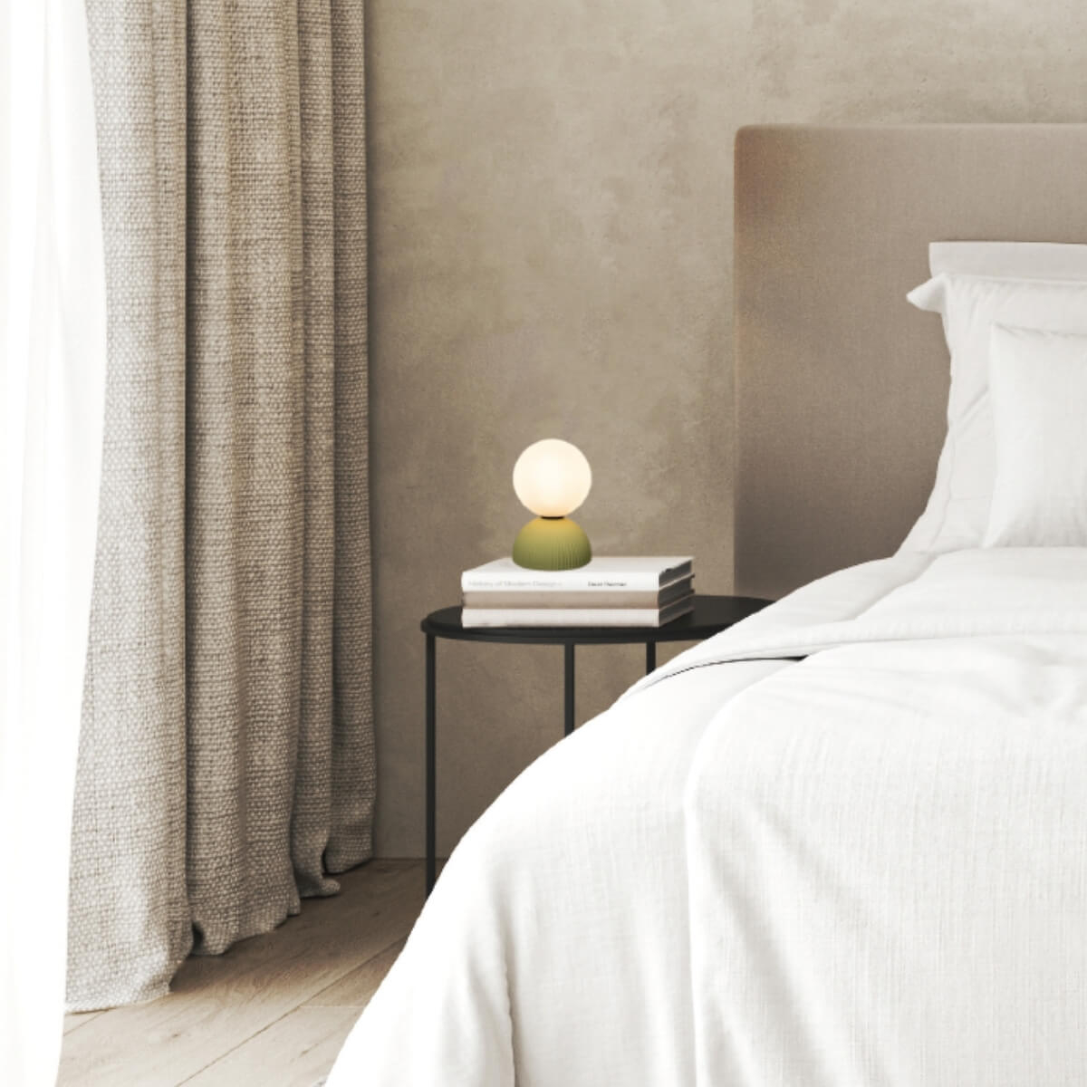 2589 ΔΙΑΚΟΣΜΗΤΙΚΟ ΕΠΙΤΡΑΠΕΖΙΟ ΦΩΤΙΣΤΙΚΟ G9 MAX 9W  ΚΕΡΑΜΙΚΟ ΠΡΑΣΙΝΟ 2589