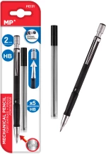 MP Mηχανικό μολύβι PE131, HB, 5x ανταλλακτικά, 2mm - 8435250939039