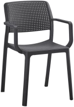 Πολυθρόνα Comfee HM6102.02 54x57x83cm Black