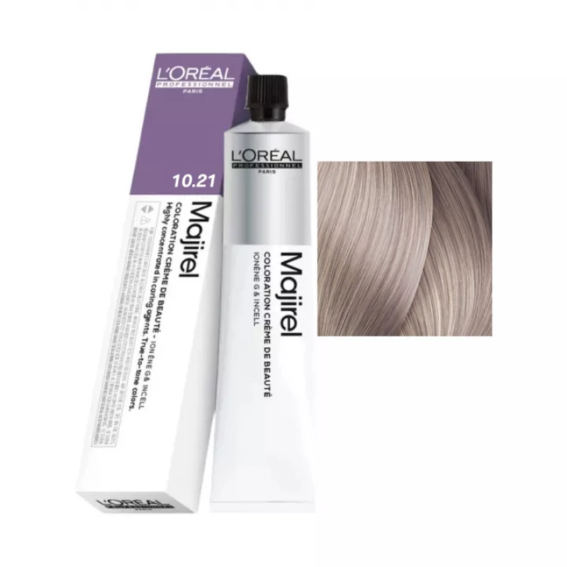 L'Oreal Majirel 10.21 Κατάξανθο Ιριζέ Σαντρέ 60ml