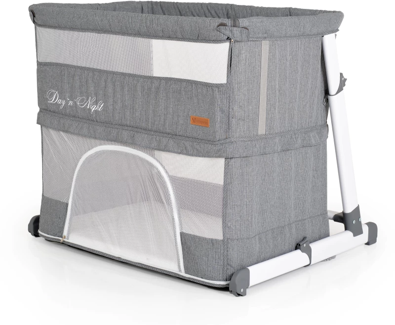 CANGAROO ΒΡΕΦΙΚΟ ΛΙΚΝΟ 2 ΣΕ ΕΝΑ DAY AND NIGHT GREY 3800146249120