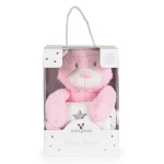 CANGAROO ΣΕΤ ΔΩΡΟΥ ΜΕ ΚΟΥΒΕΡΤΑ ΑΓΚΑΛΙΑΣ 95/70CM ΚΑΙ ΚΟΥΚΛΑΚΙ RORY BEAR PINK 3800146271688