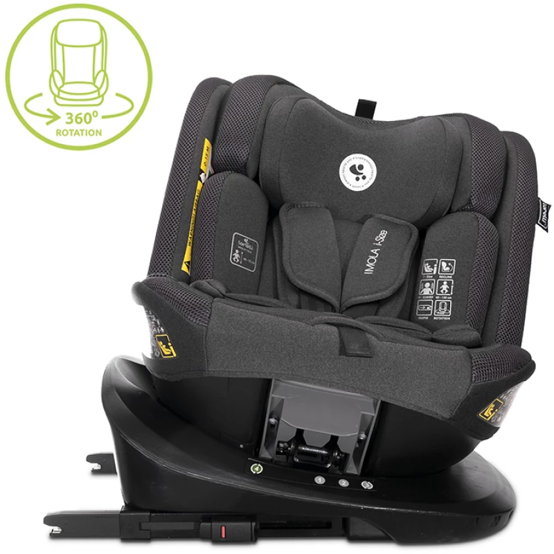 LORELLI ΚΑΘΙΣΜΑ ΑΥΤΟΚΙΝΗΤΟΥ i-SIZE 40-150CM ISOFIX 360 IMOLA BLACK 10072012501