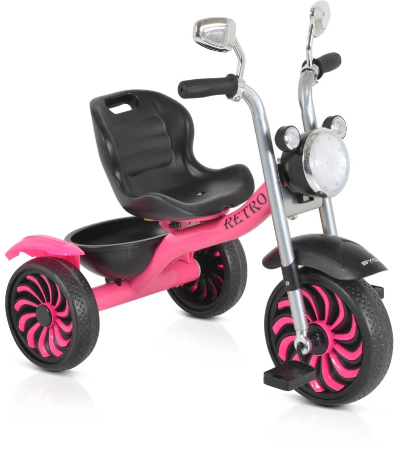 BYOX ΤΡΙΚΥΚΛΟ ΠΟΔΗΛΑΤΟ RETRO PINK 3800146231637