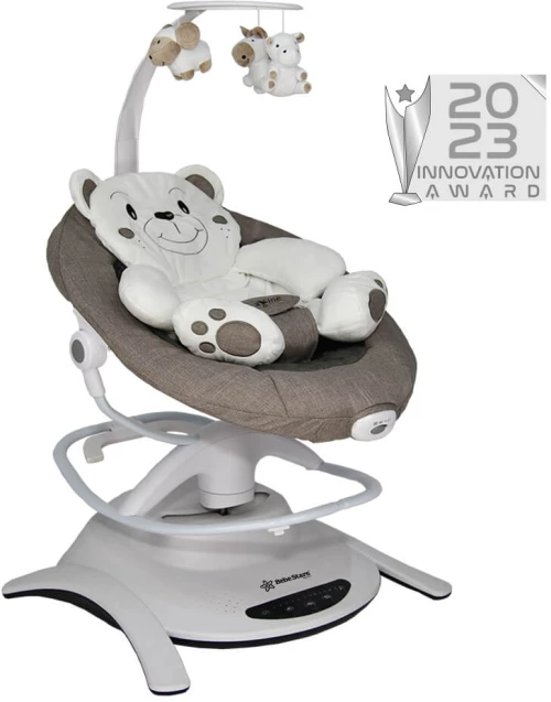 BEBE STARS ΡΗΛΑΞ ΚΟΥΝΙΑ ΗΛΕΚΤΡΙΚΗ IMAGINE 2 IN 1 BROWN 255-182