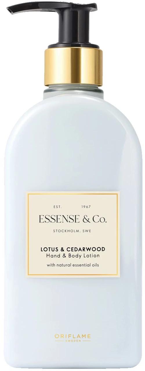Γαλάκτωμα Χεριων & Σώματος με Λωτό & Κέδρο Essense&Co
