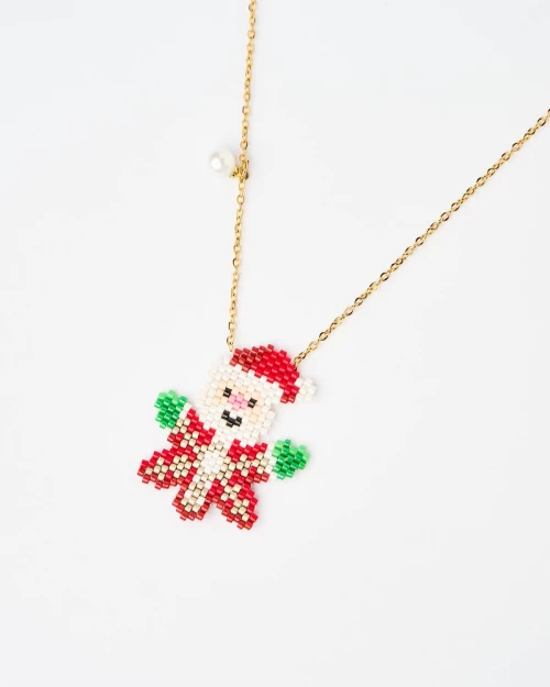 Santa Miyuki Celebration Necklace