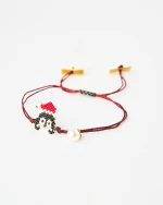 Festive Penguin Miyuki Bracelet